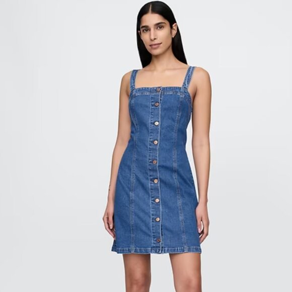Denim Mini Dress - the Gap, New with tags - Picture 1 of 3